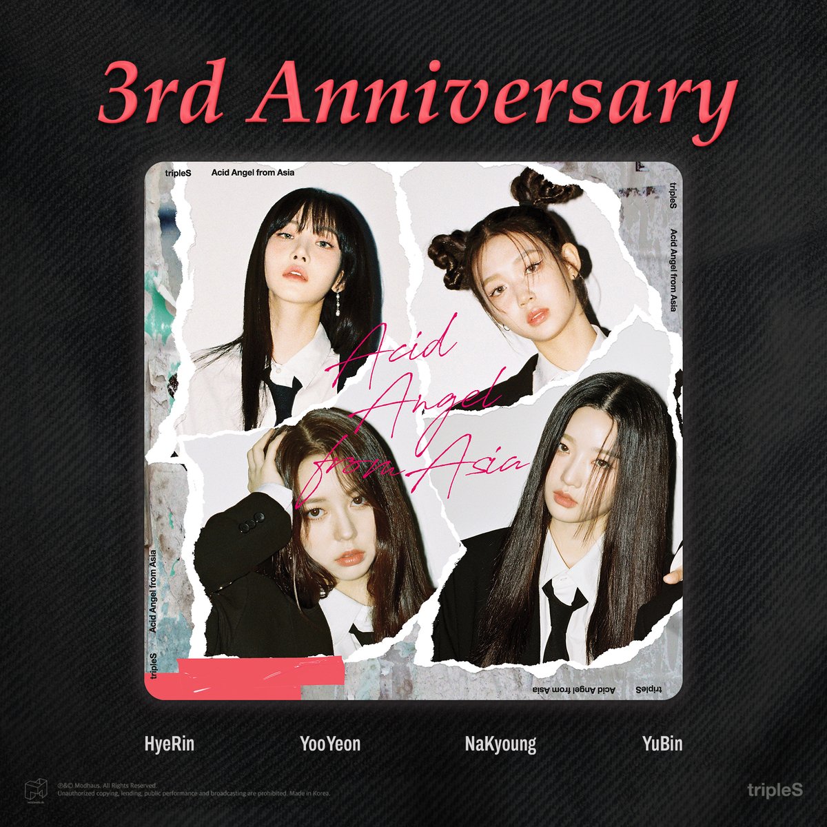 Recent activity shot of tripleS