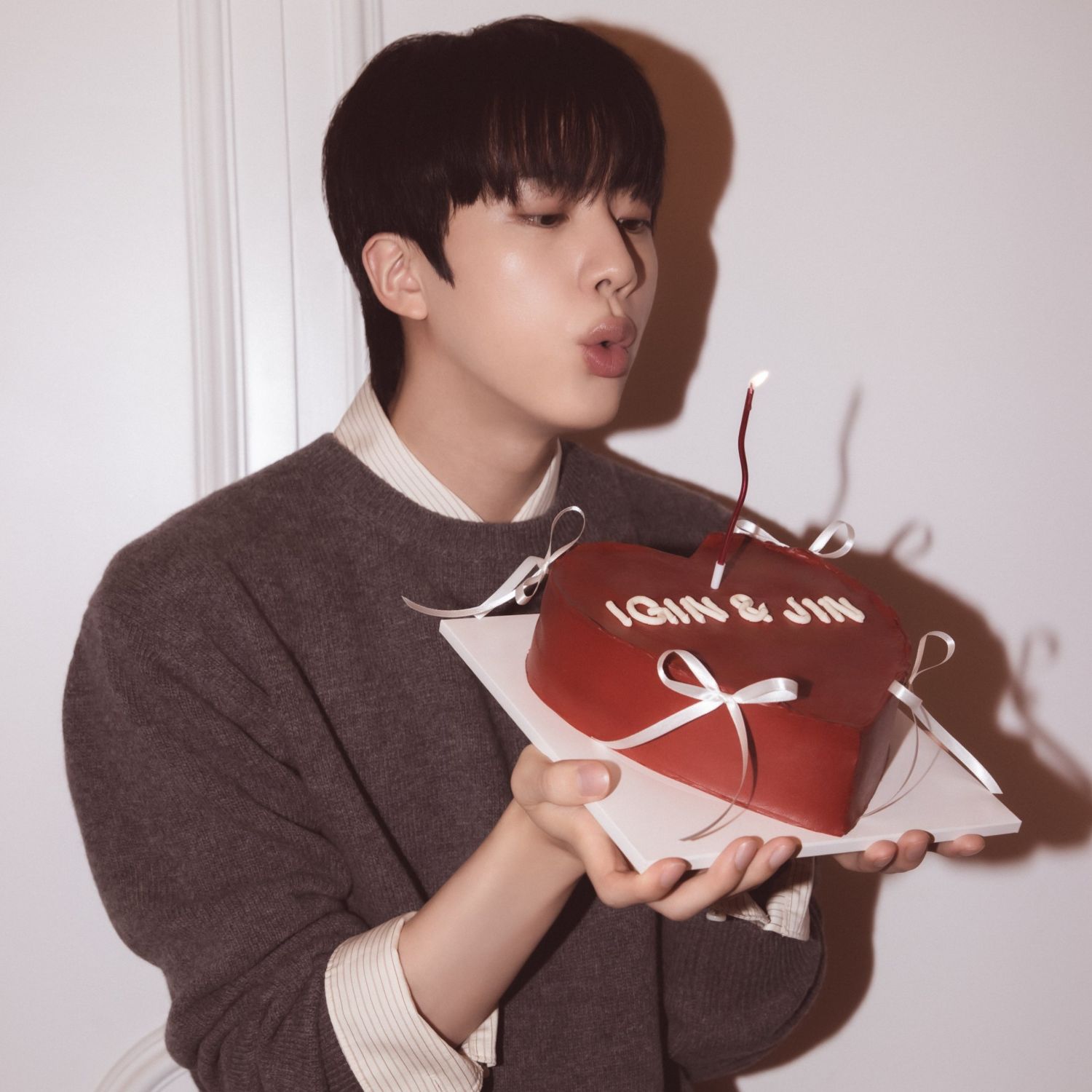 A moment captured by Jin (BTS)'s fan