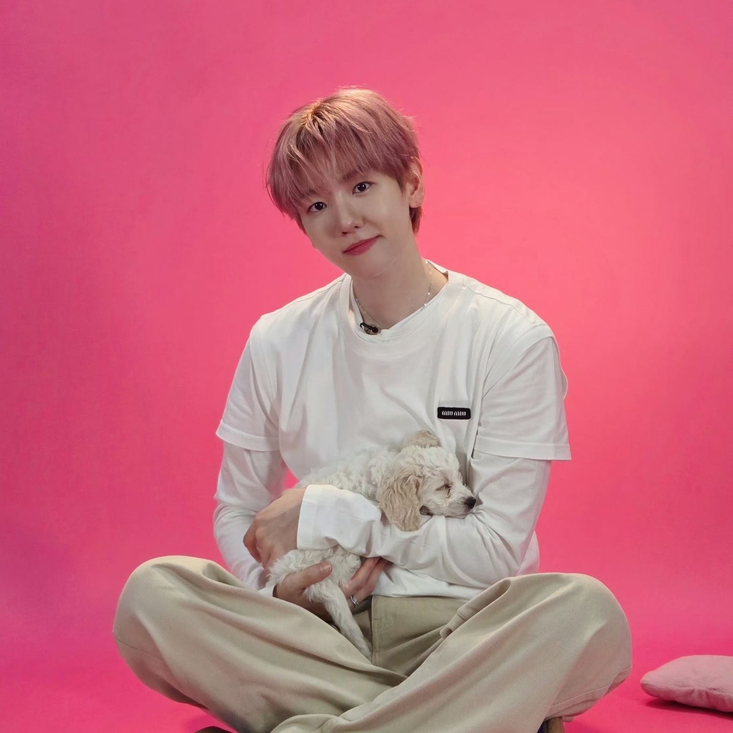 Behind-the-scenes cut of Baekhyun (EXO)