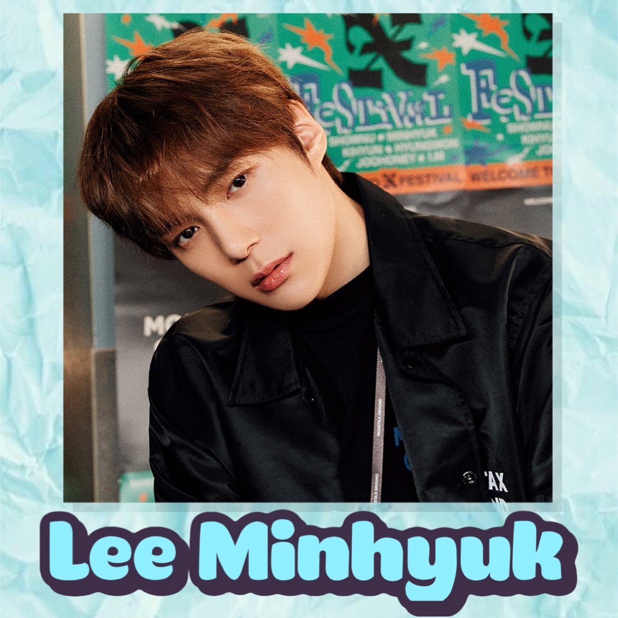 Behind-the-scenes cut of Minhyuk (MONSTA X)