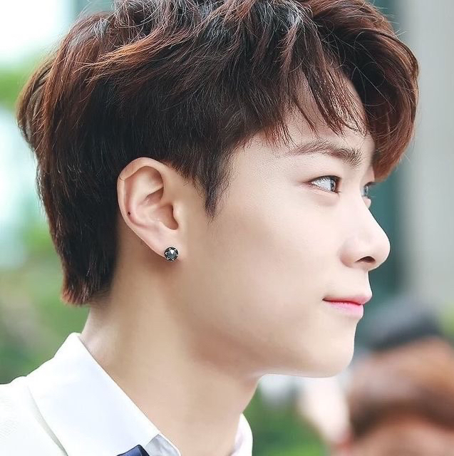 Recent activity shot of Moonbin (ASTRO)