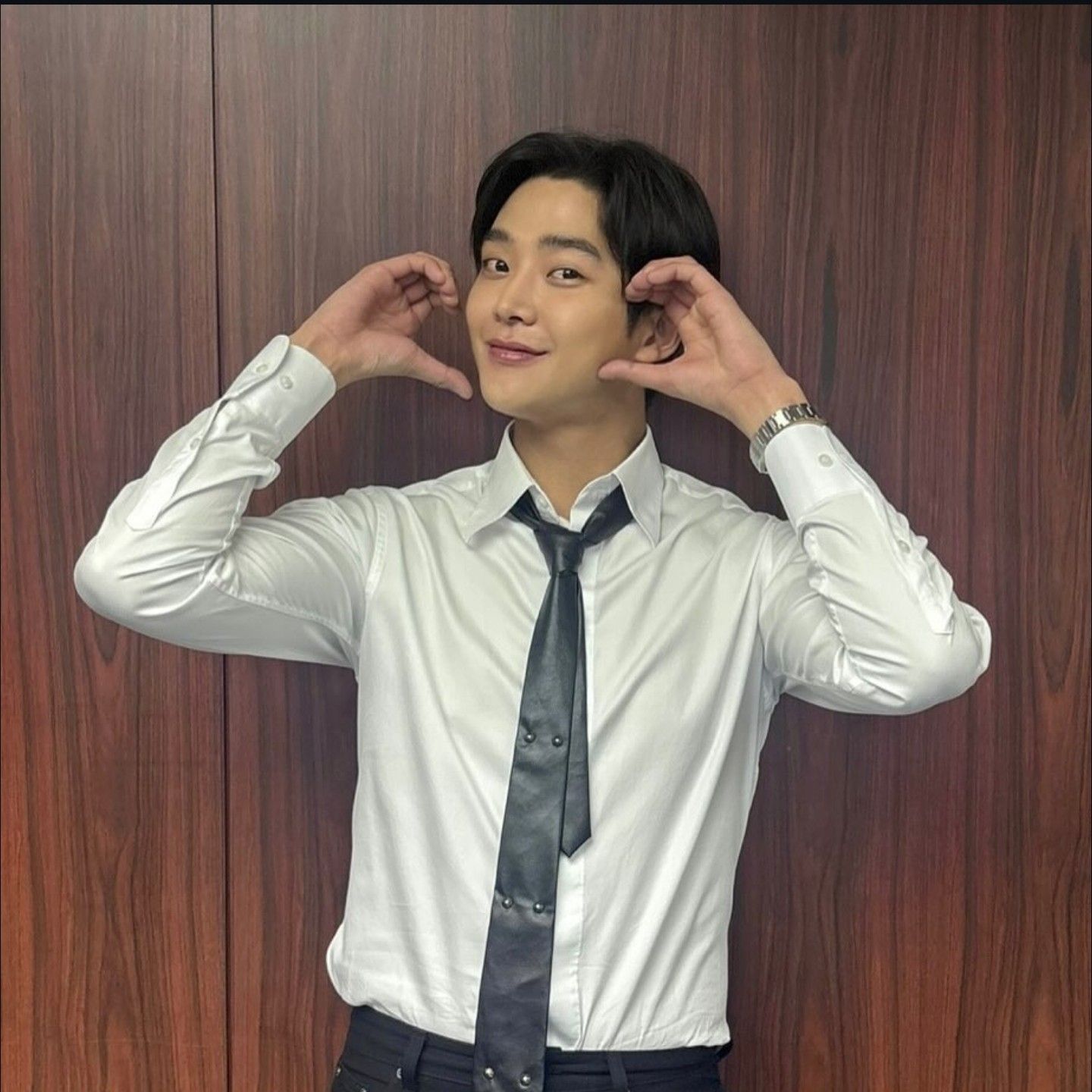 A moment captured by Rowoon's fan