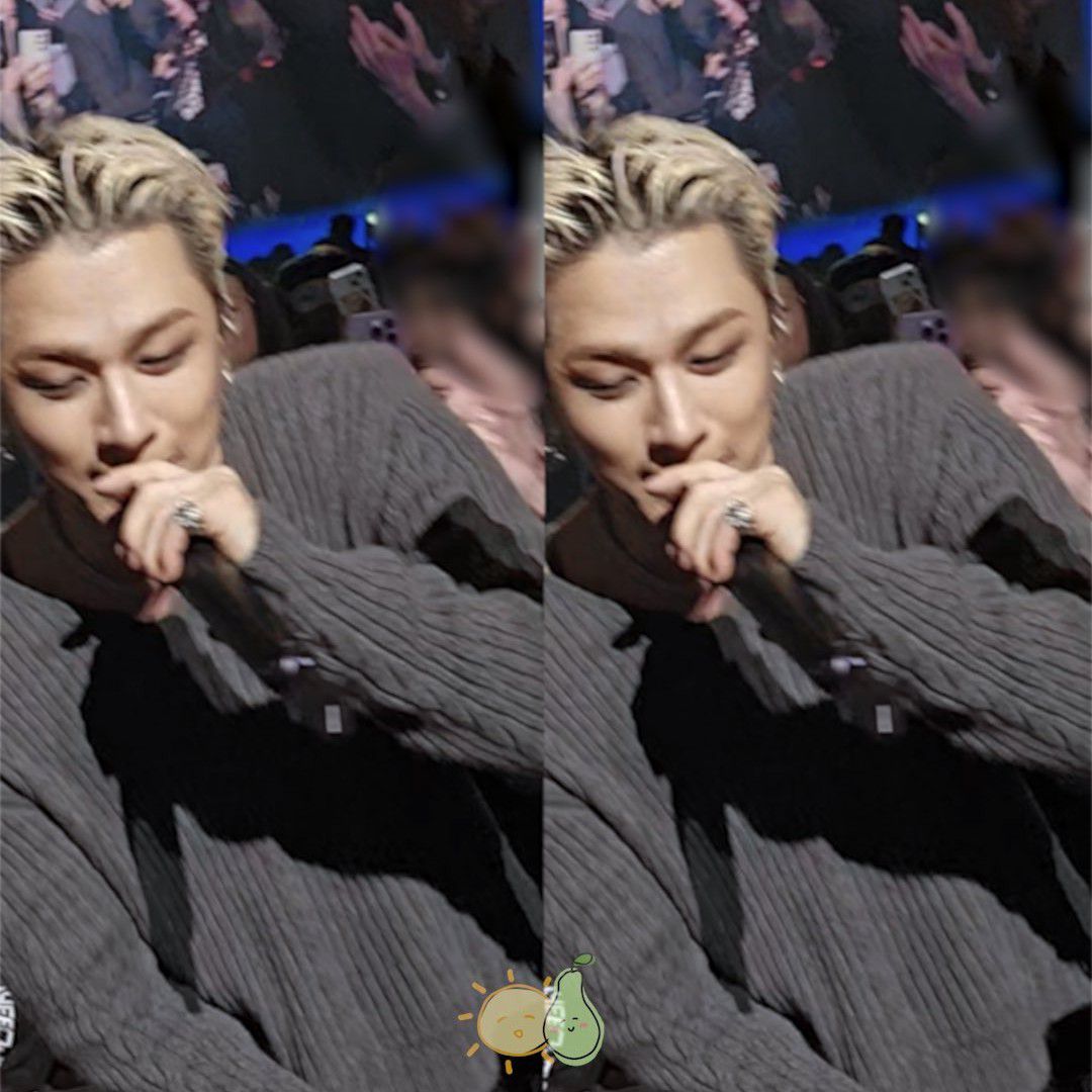 A moment captured by Taeyang (BIGBANG)'s fan