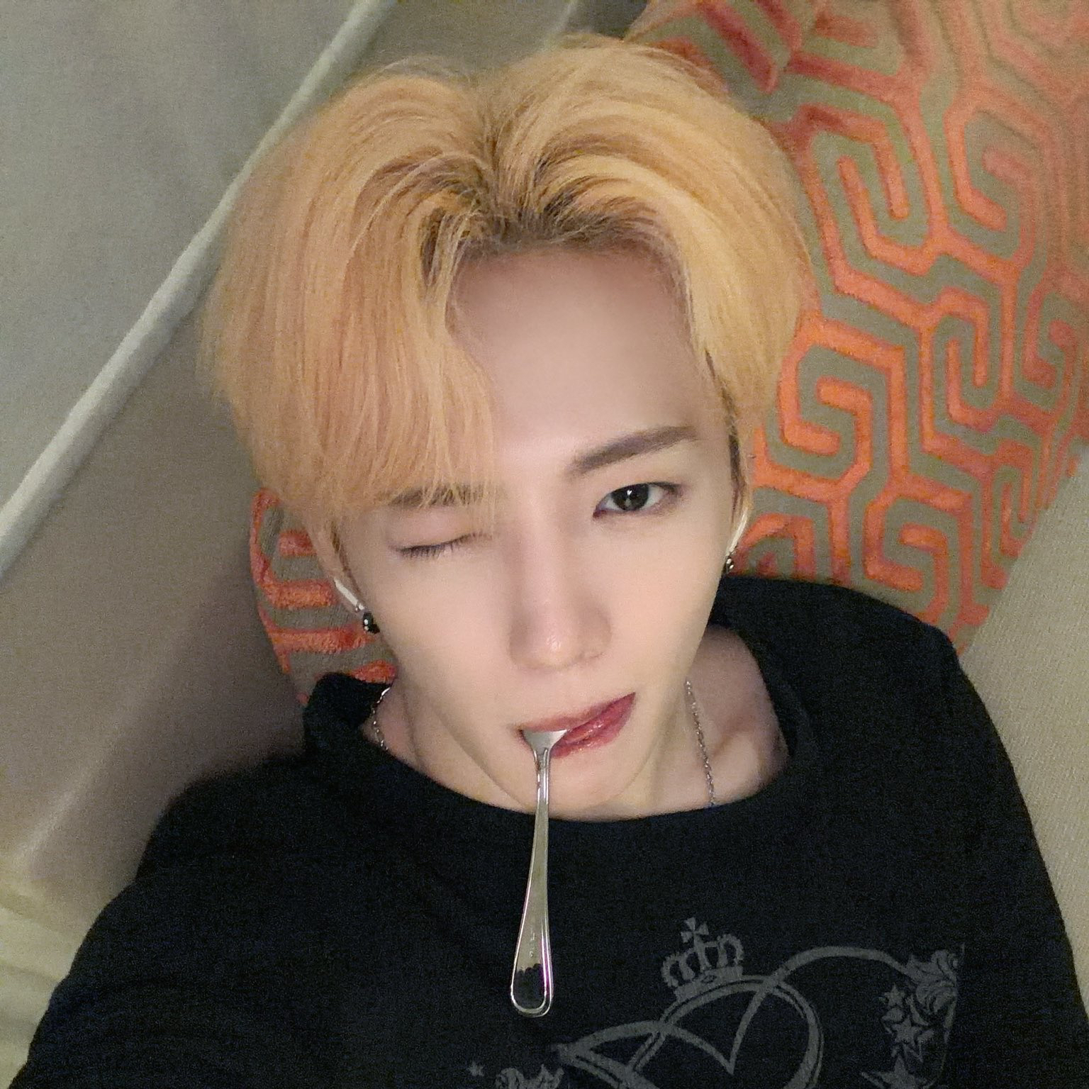 Recent activity shot of Minjae (Xikers)