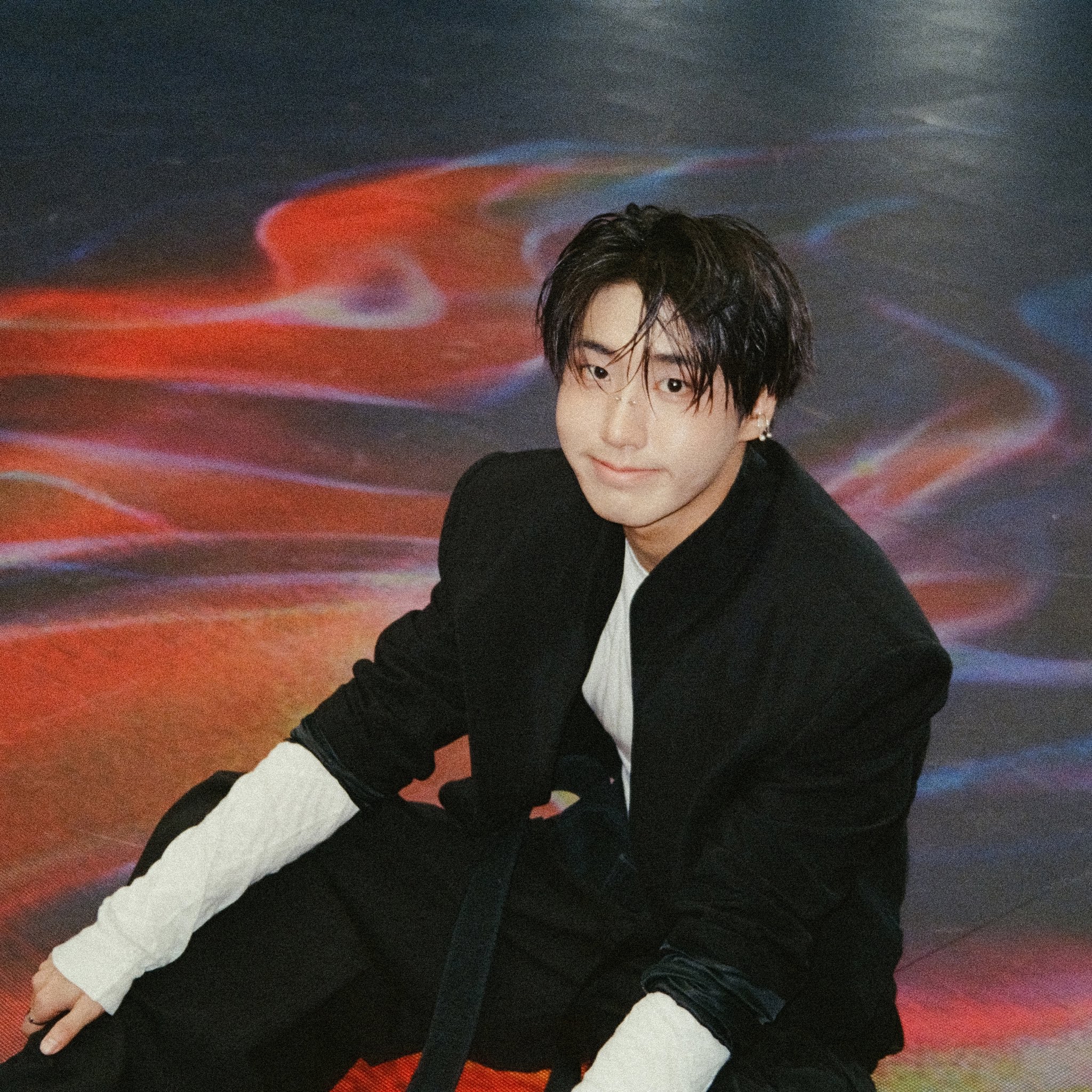 A moment captured by HAN (Stray Kids)'s fan
