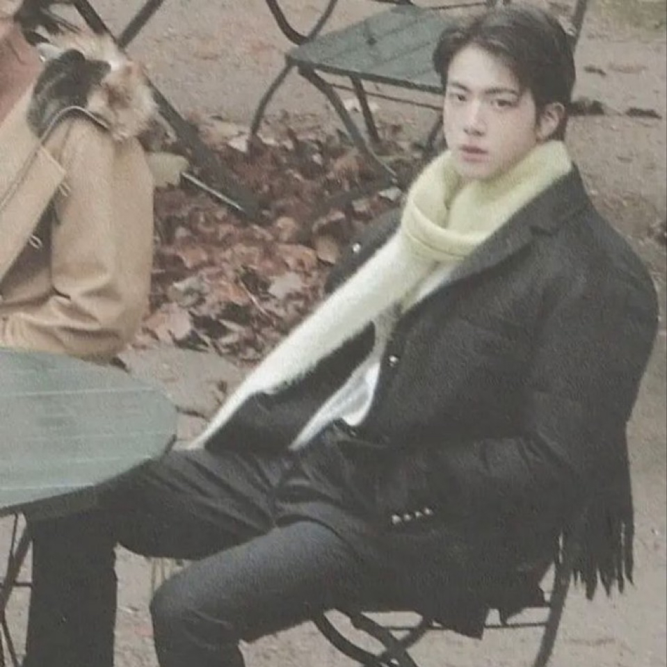 A moment captured by Jin (BTS)'s fan