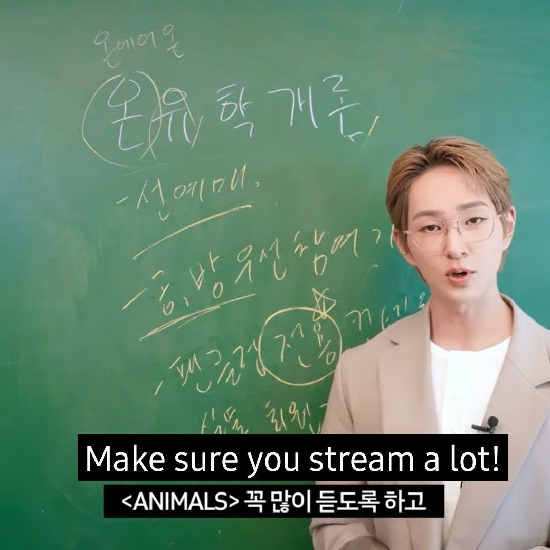 Behind-the-scenes cut of Onew (SHINee)