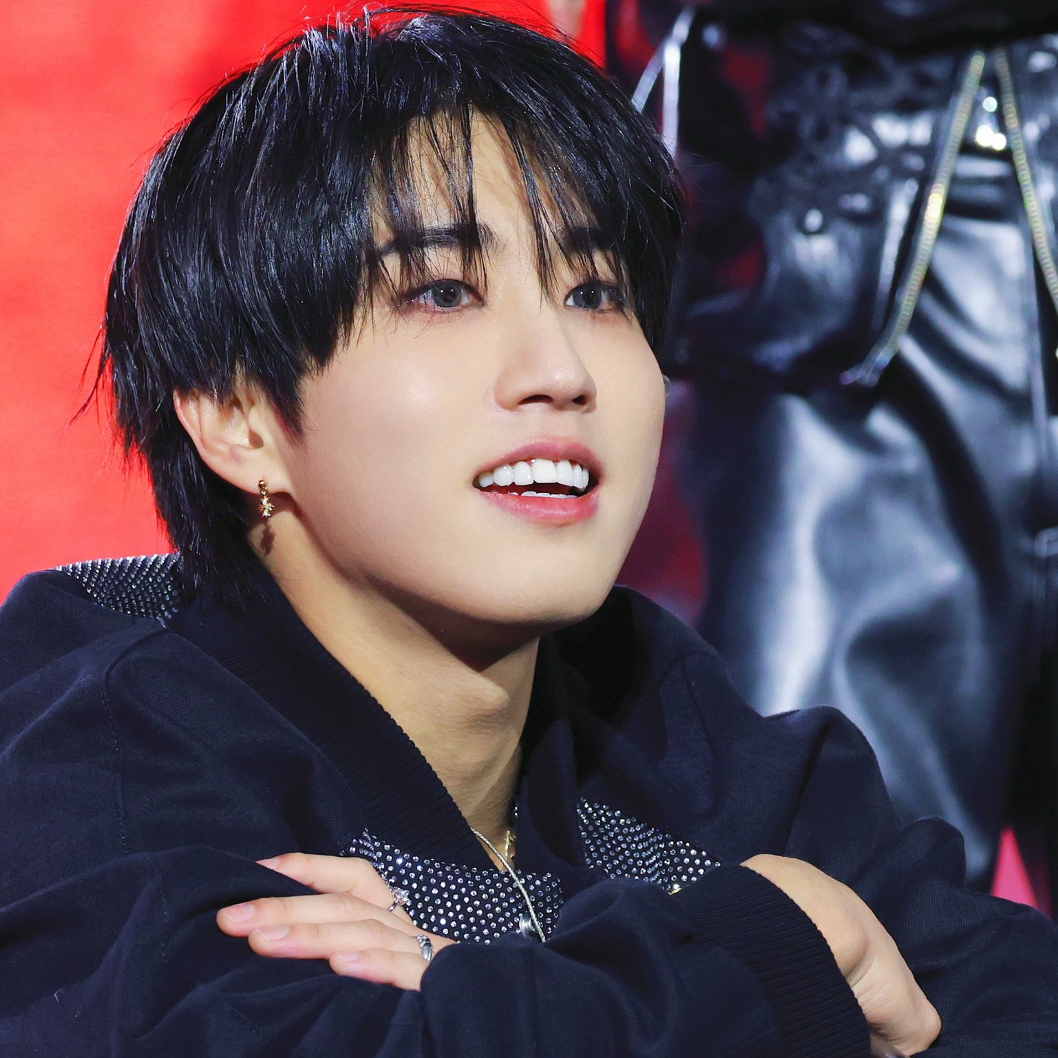A moment captured by HAN (Stray Kids)'s fan