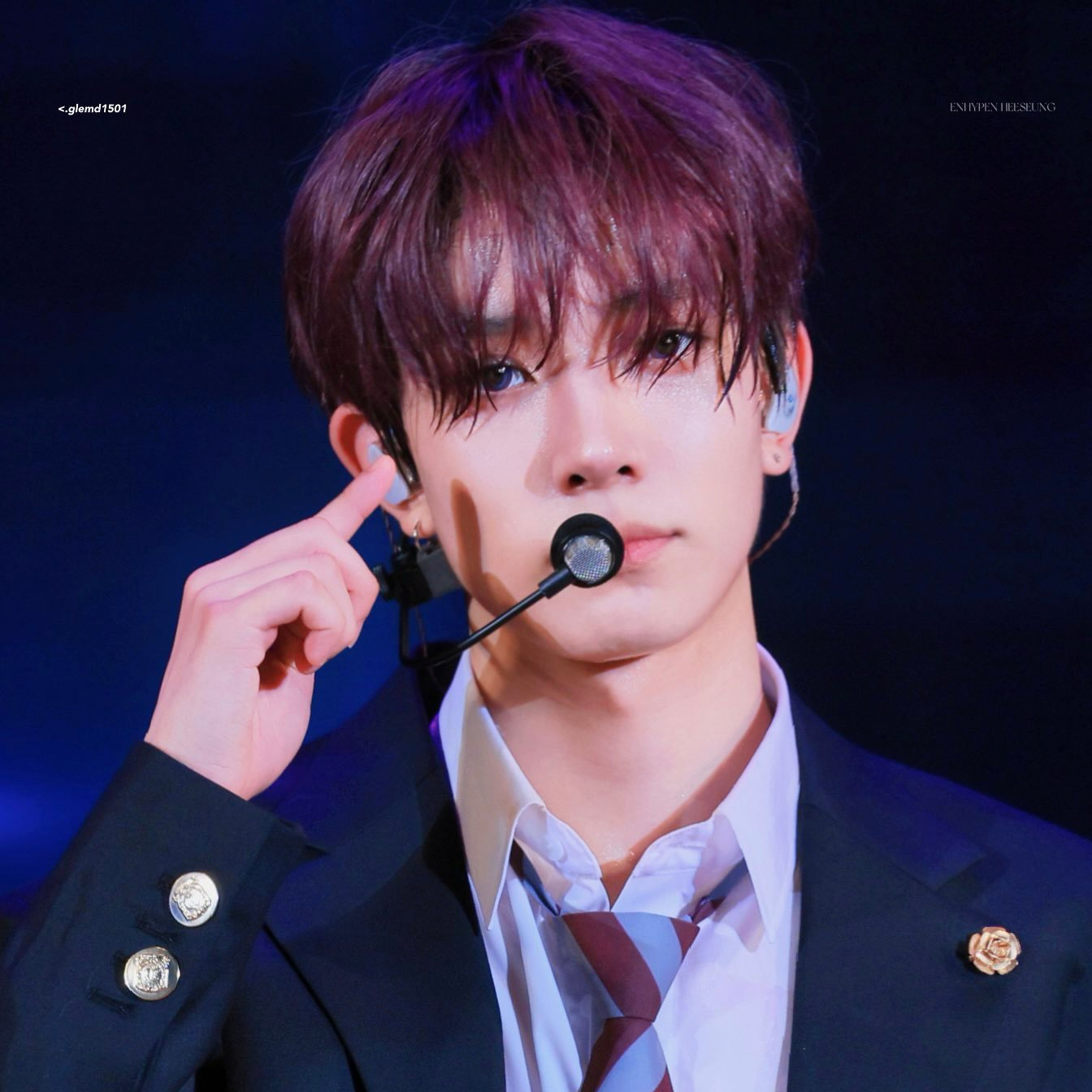 Momen yang diabadikan oleh penggemar Heeseung (ENHYPEN)