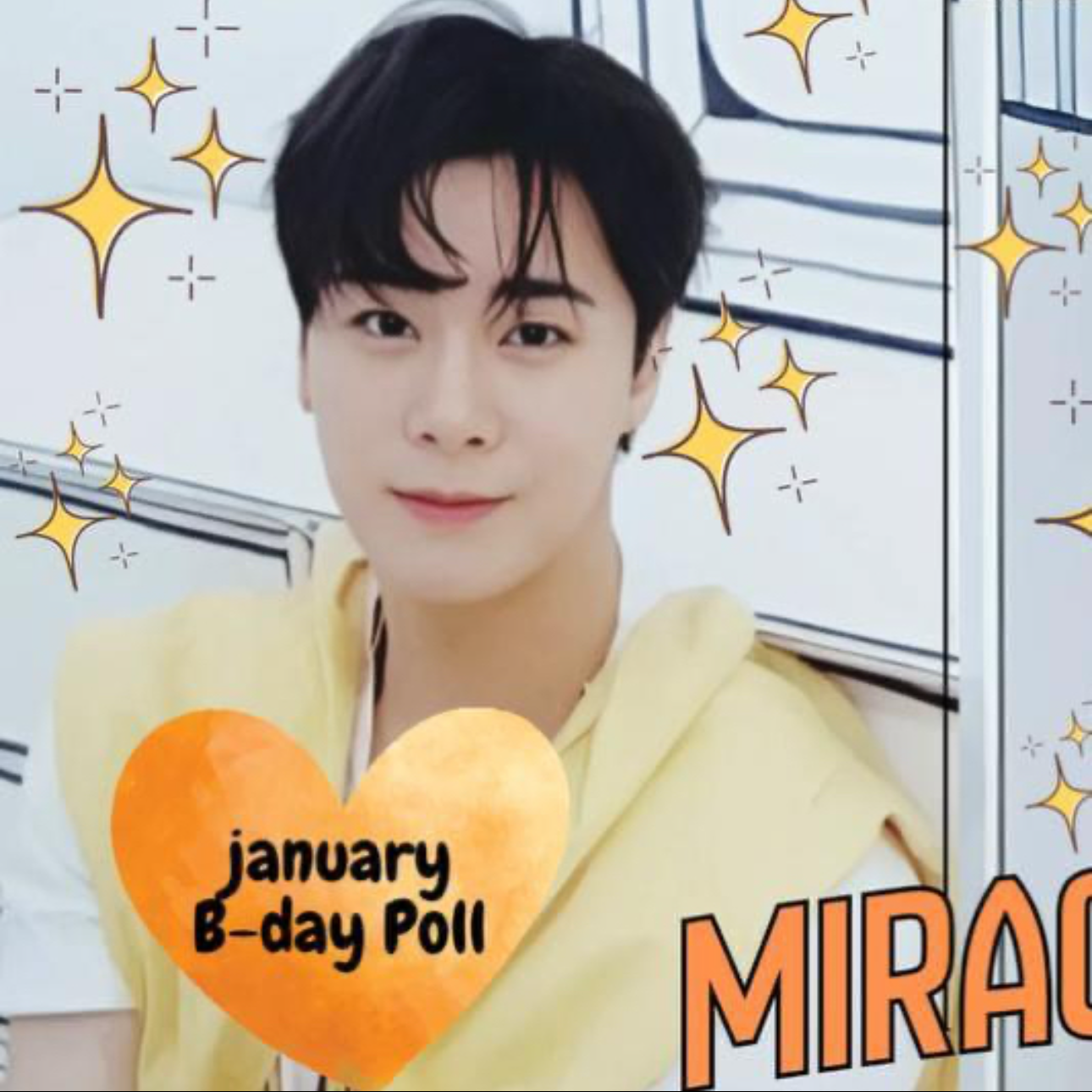 Recent activity shot of Moonbin (ASTRO)