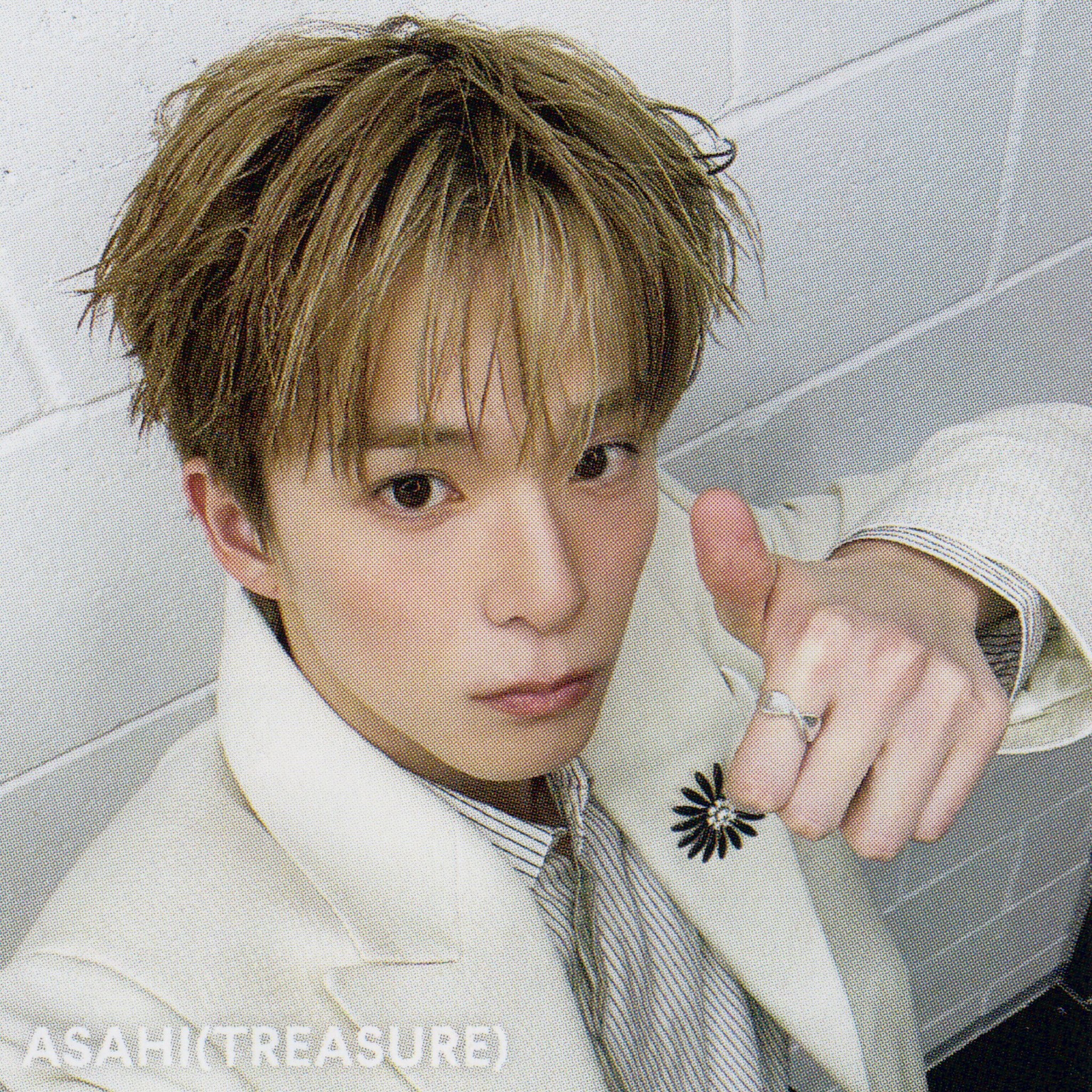 A moment captured by Asahi (TREASURE)'s fan