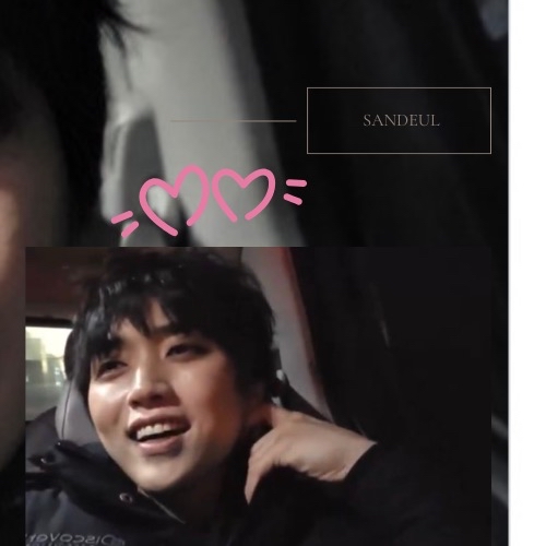 산들 (B1A4)의 비하인드 컷