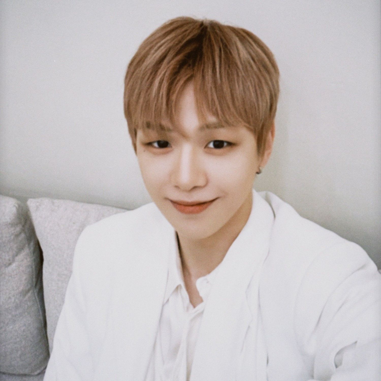 A moment captured by Kang Daniel's fan