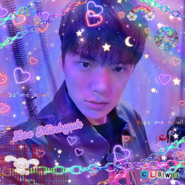 Recent activity shot of Minhyuk (MONSTA X)