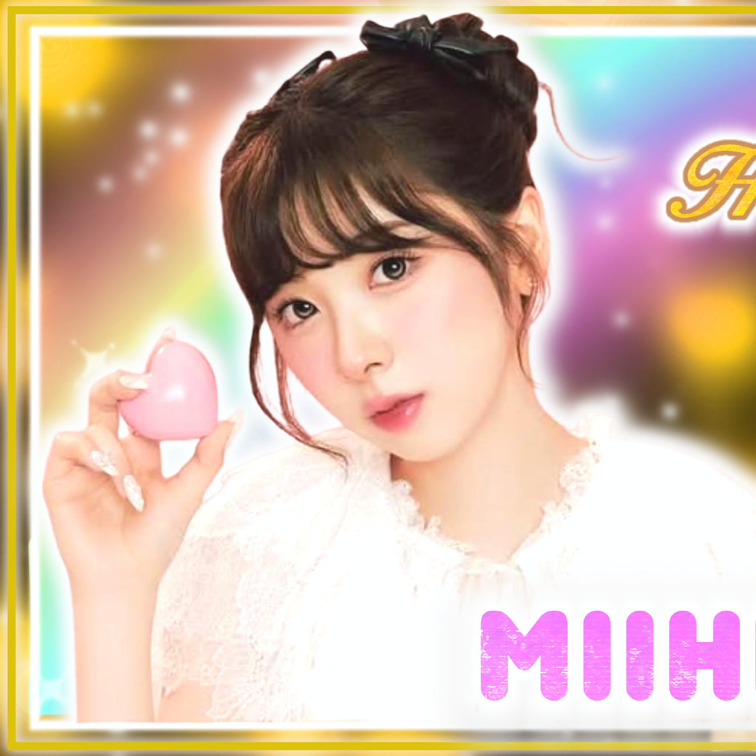 Recent activity shot of Miihi (NiziU)