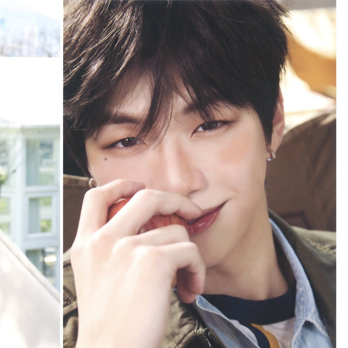 Recent activity shot of Kang Daniel