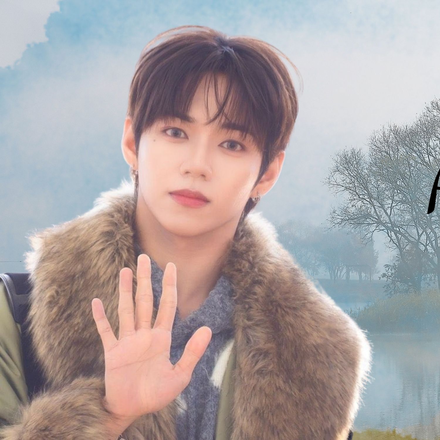 A moment captured by JL (AHOF)'s fan