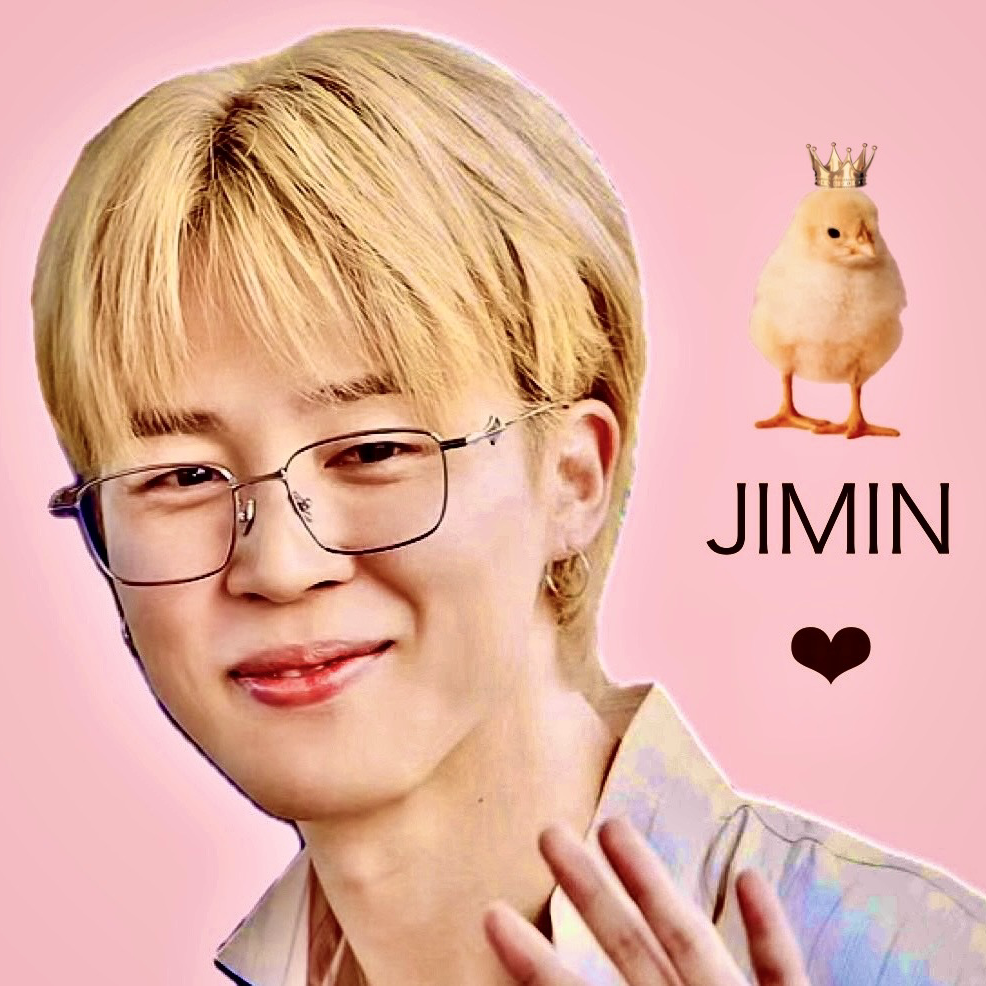 Recent activity shot of Jimin (BTS)