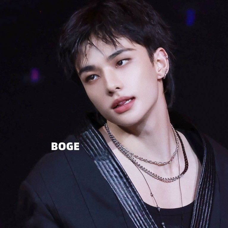 Recent activity shot of Hyunjin (Stray Kids)