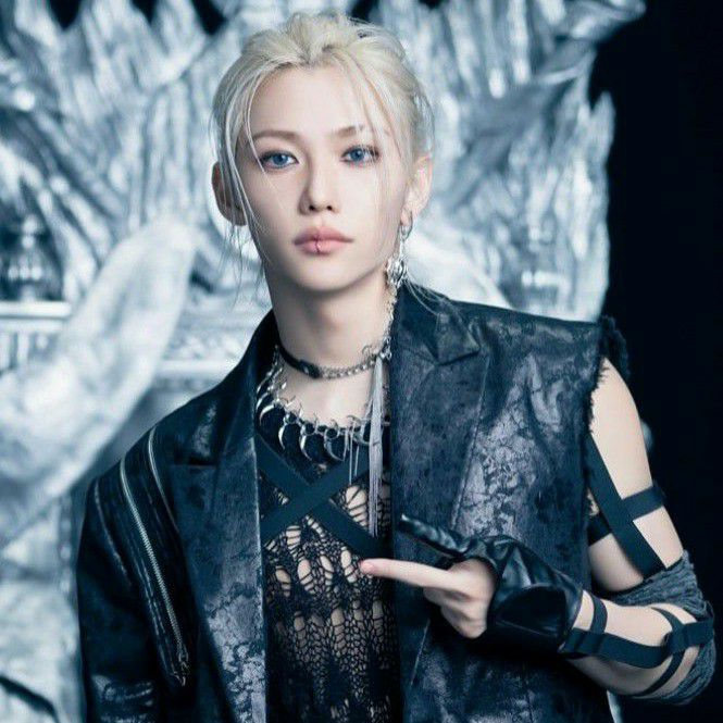 Recent activity shot of Felix (Stray Kids)