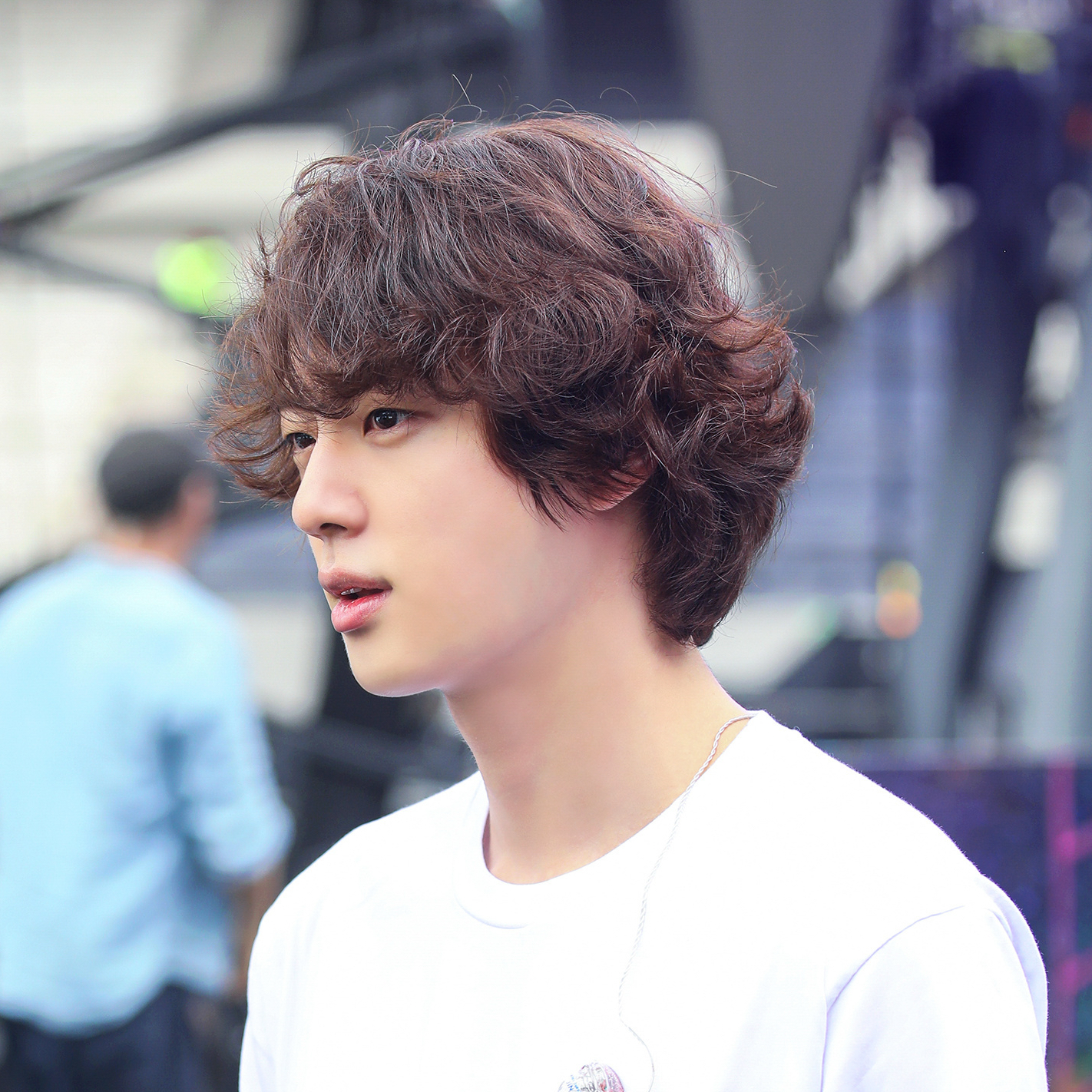 A moment captured by Jin (BTS)'s fan