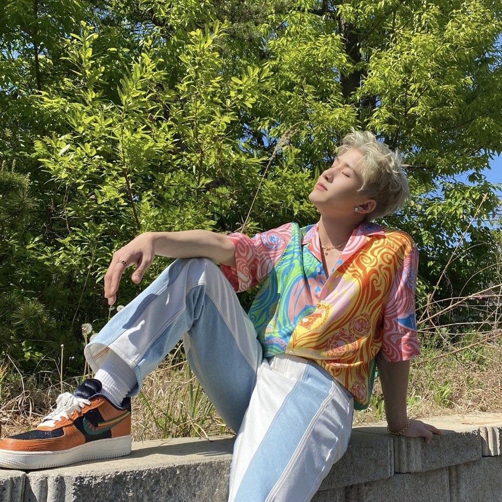 Recent activity shot of Jinjin (ASTRO)