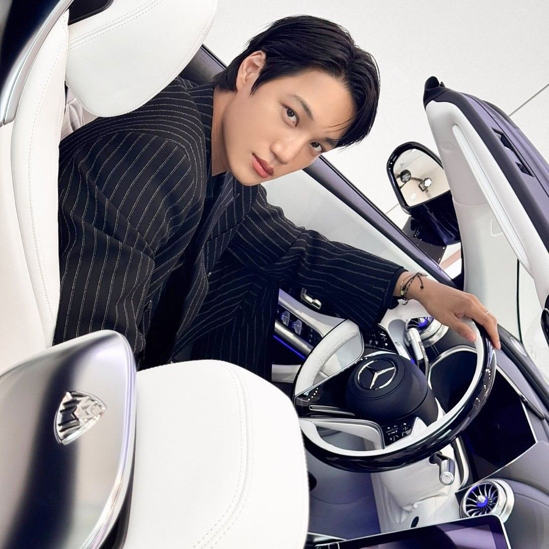 Recent activity shot of Kai (EXO)