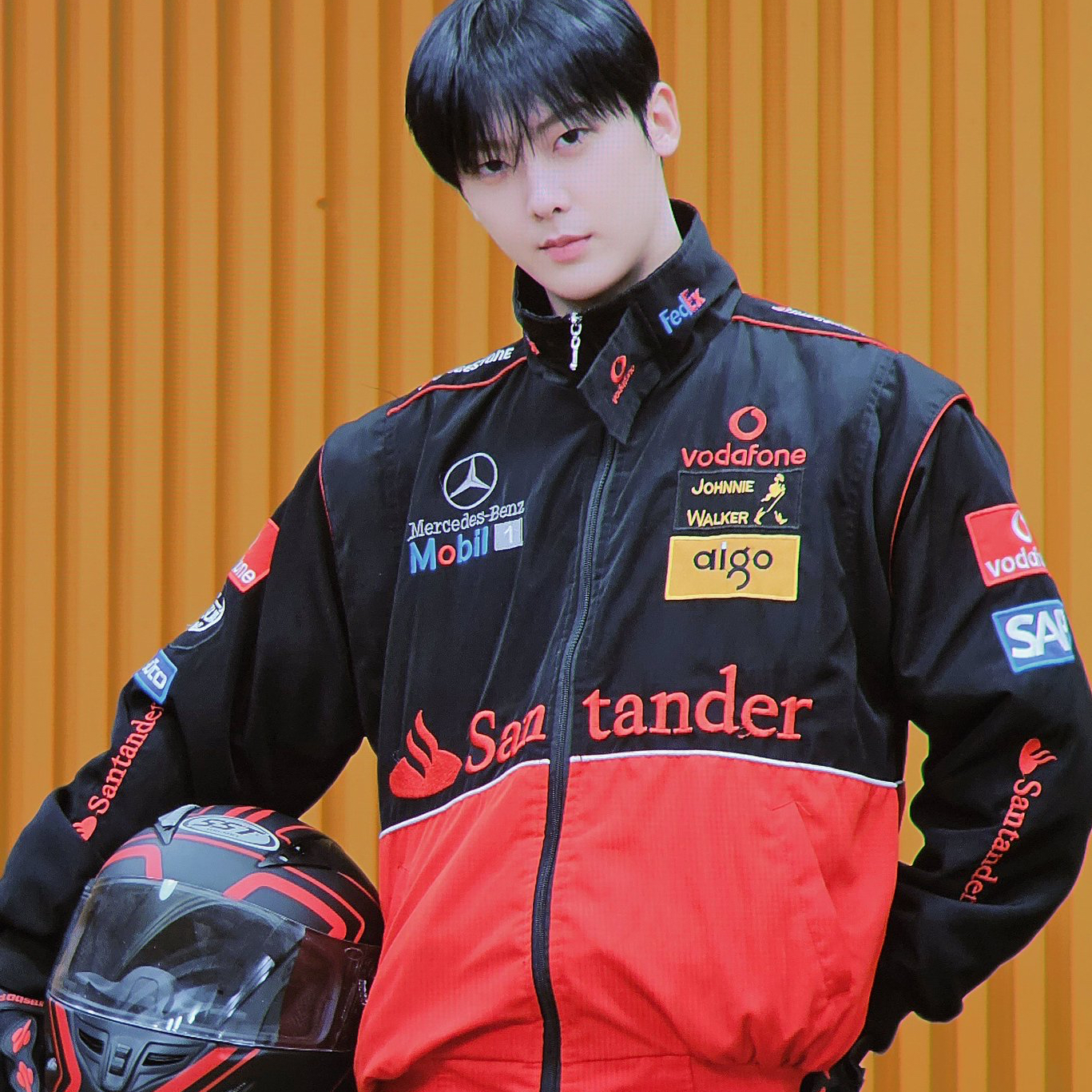 A moment captured by Sanha (ASTRO)'s fan