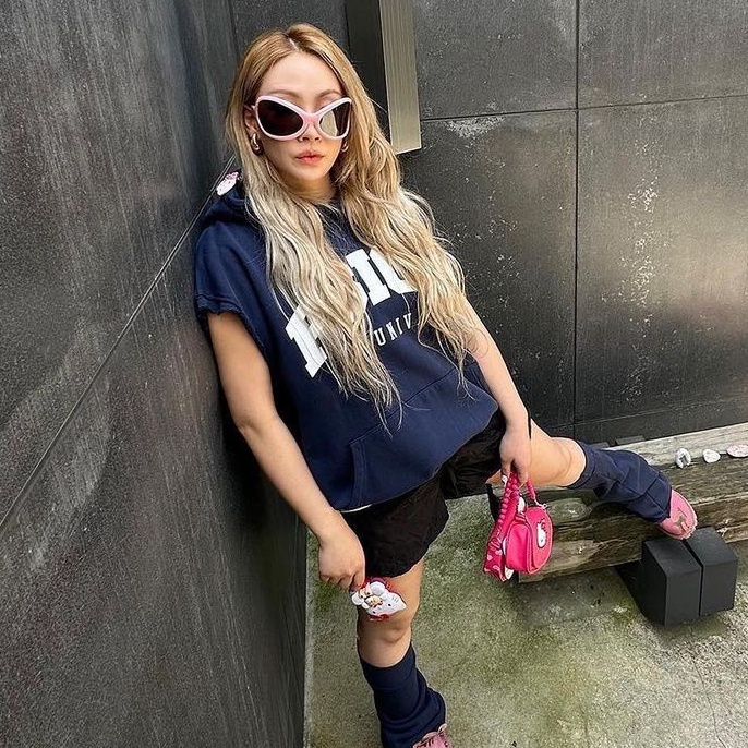 Recent activity shot of CL (2NE1)