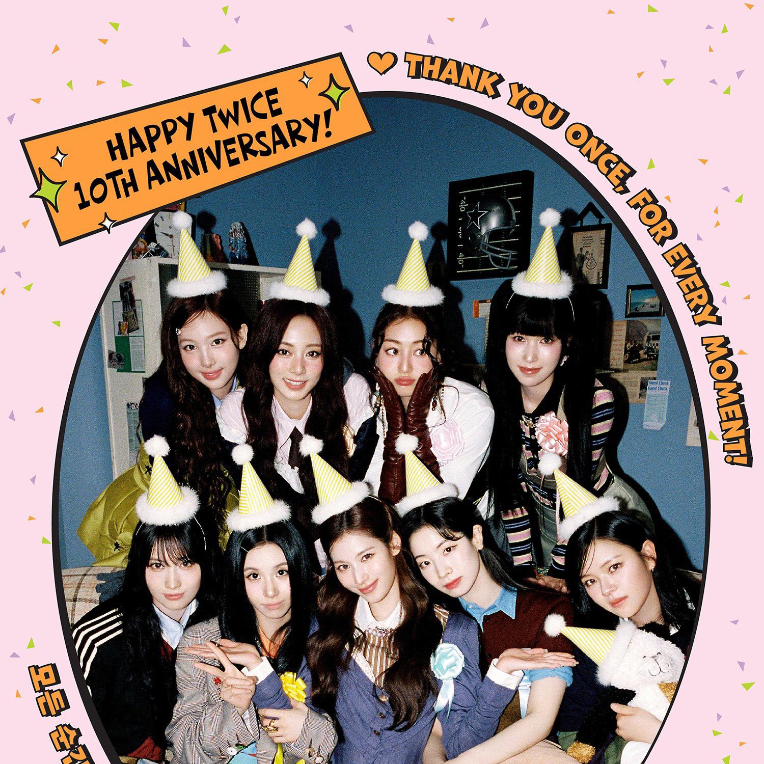 Recent activity shot of TWICE