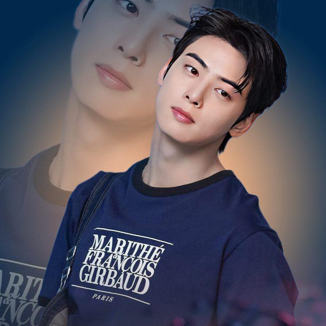 Recent activity shot of Eunwoo (ASTRO)