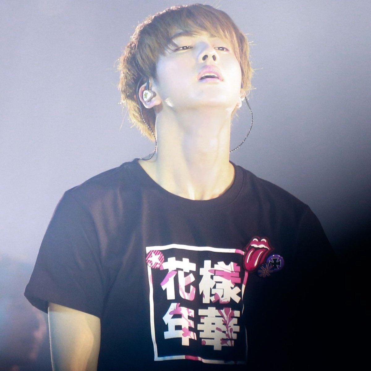 Recent activity shot of Jin (BTS)