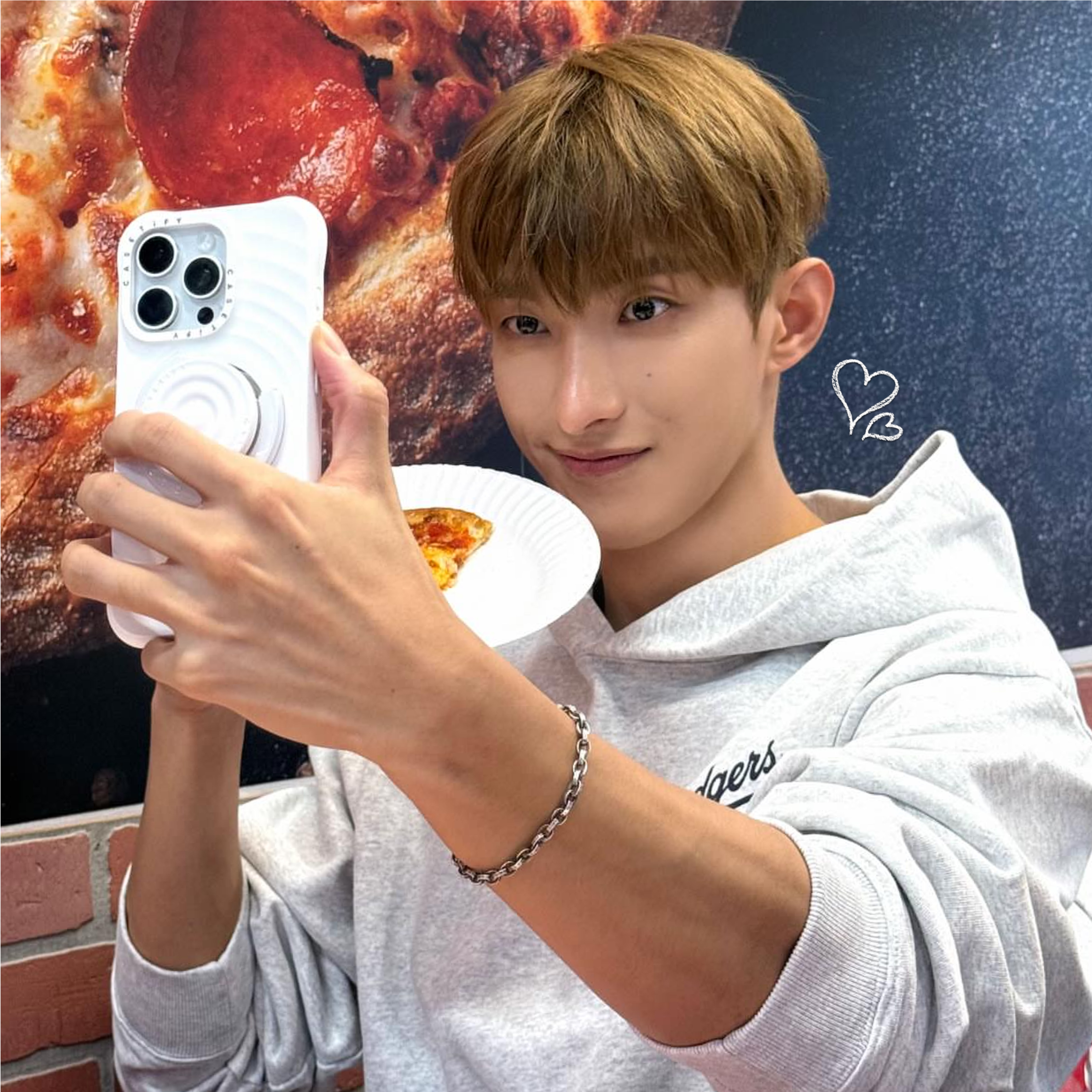 A moment captured by DK (SEVENTEEN)'s fan
