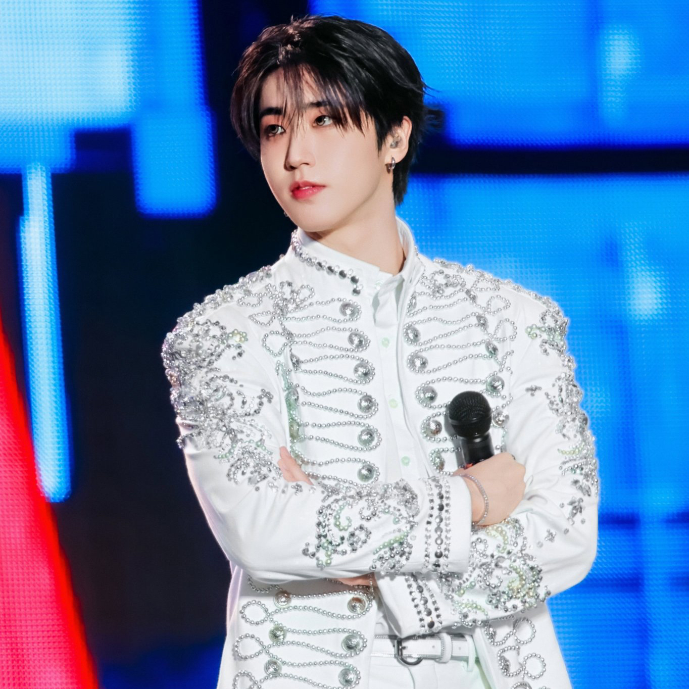 A moment captured by HAN (Stray Kids)'s fan