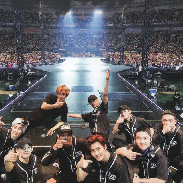 Recent activity shot of Chen (EXO)