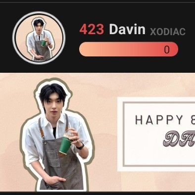 Popular profile picture of Davin (XODIAC) loved by fans