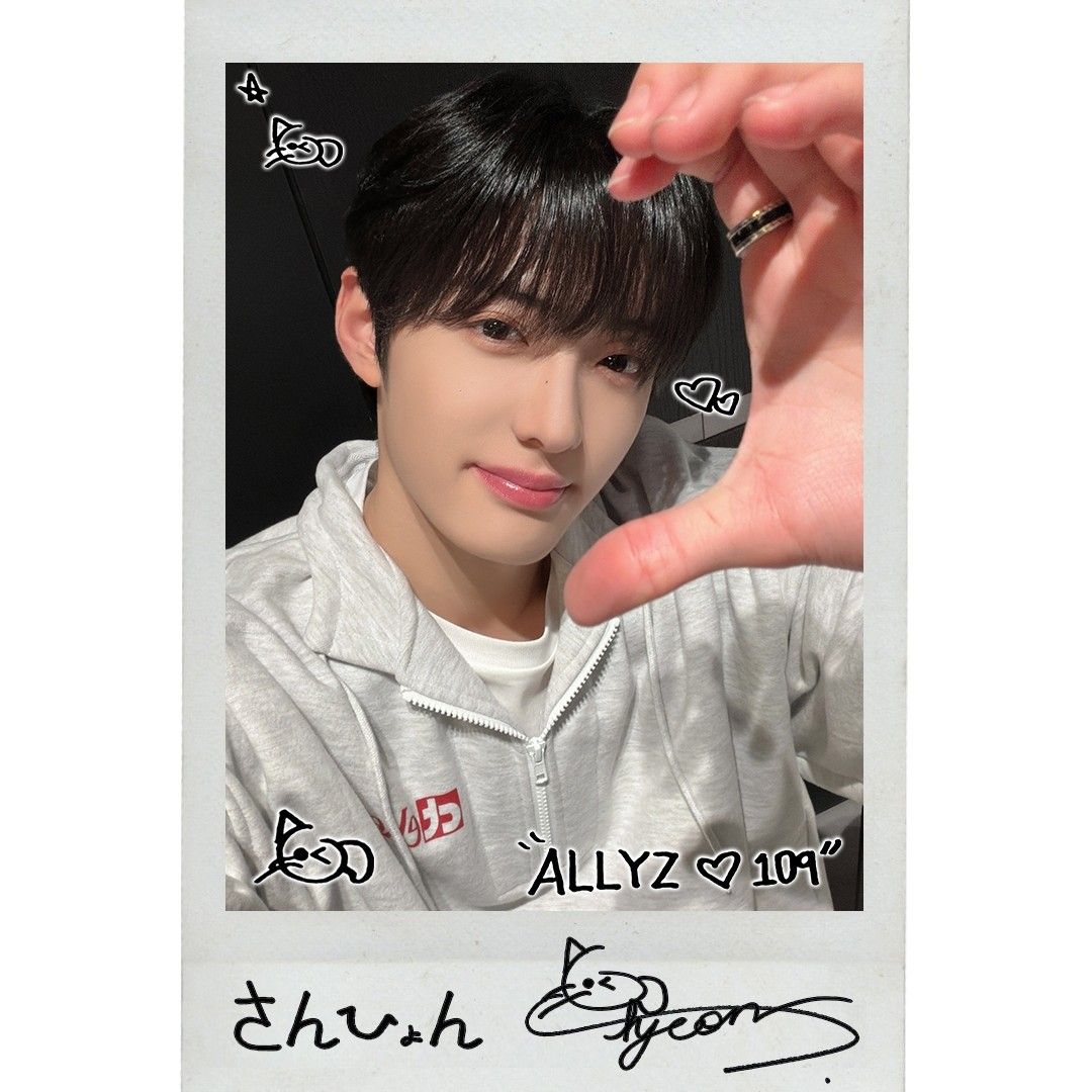 A moment captured by Chung Sanghyeon (ALPHA DRIVE ONE)'s fan