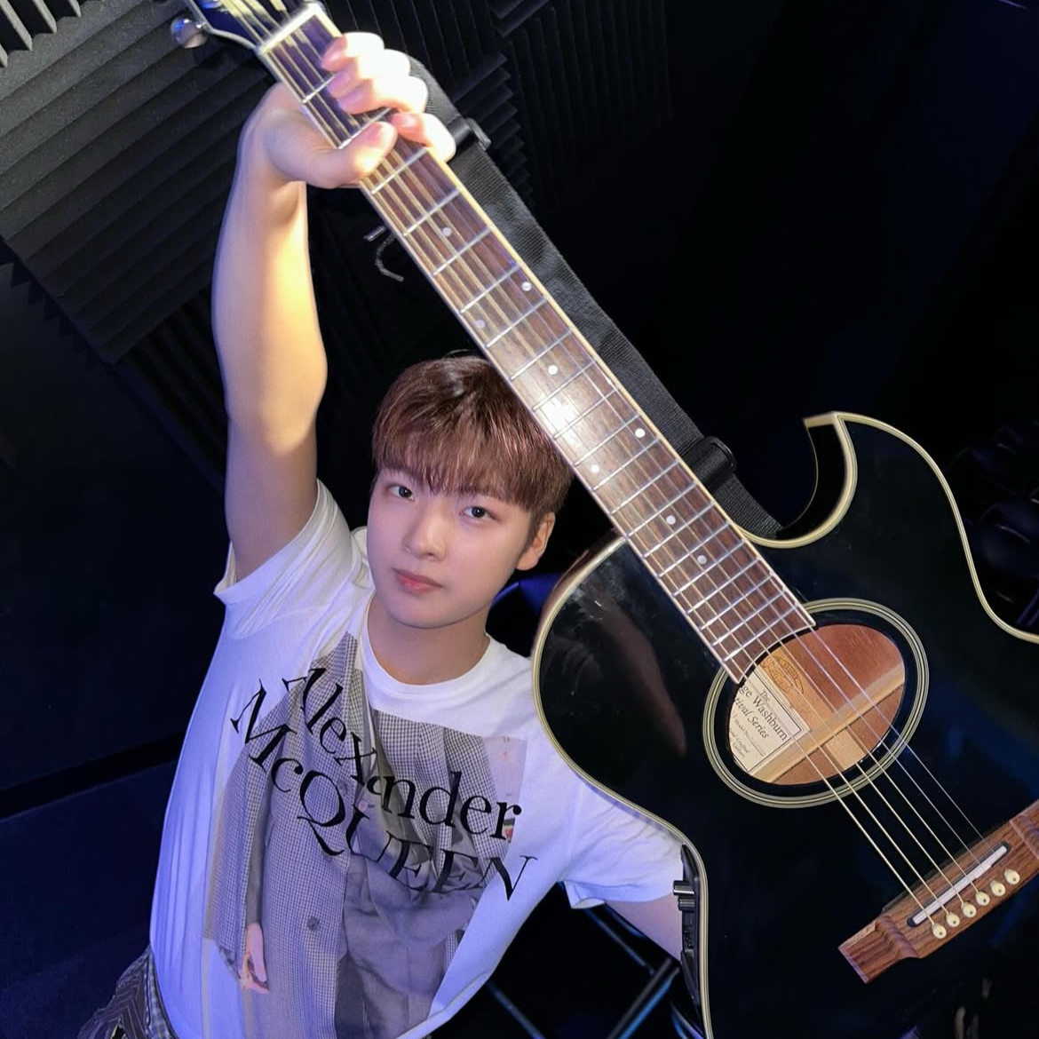 Recent activity shot of Choi JunSeong (GHOST9)