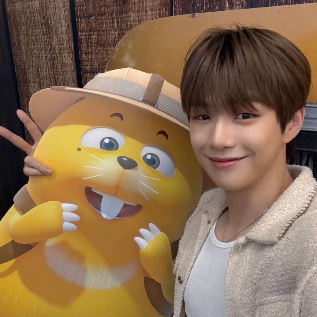 姜丹尼爾粉絲拍下的瞬間