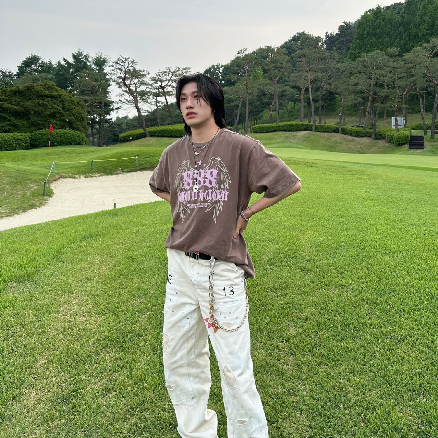 A moment captured by Bang Yedam's fan