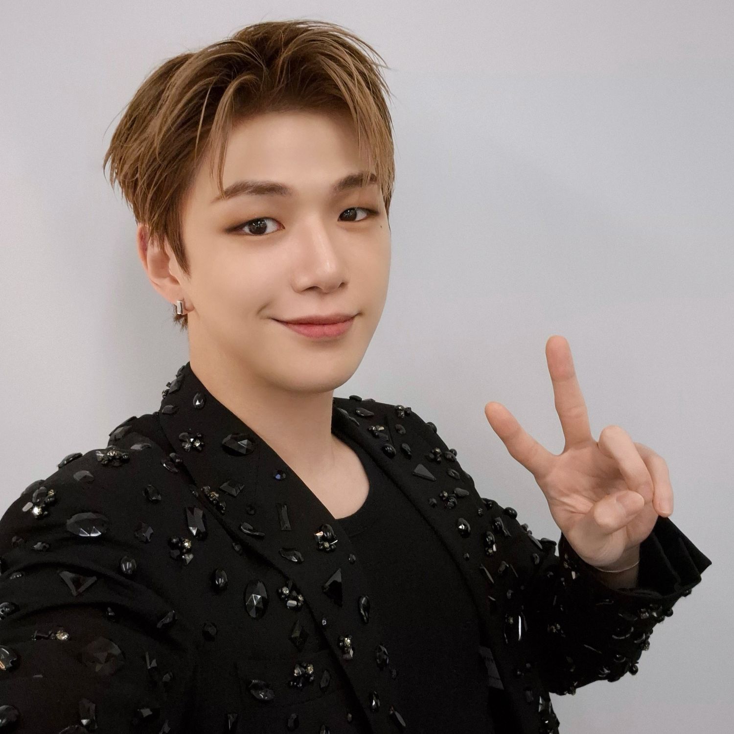 A moment captured by Kang Daniel's fan