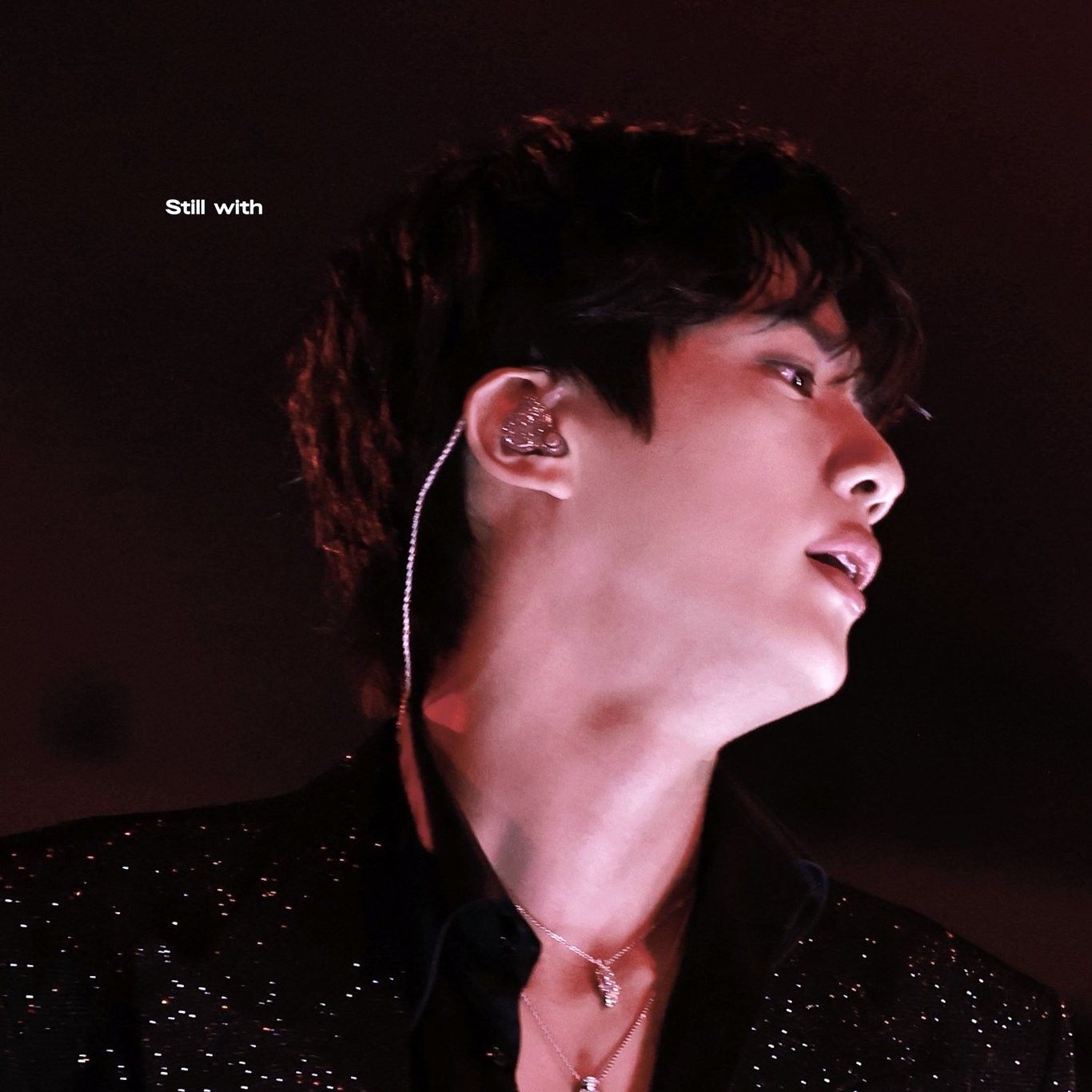 A moment captured by Jin (BTS)'s fan