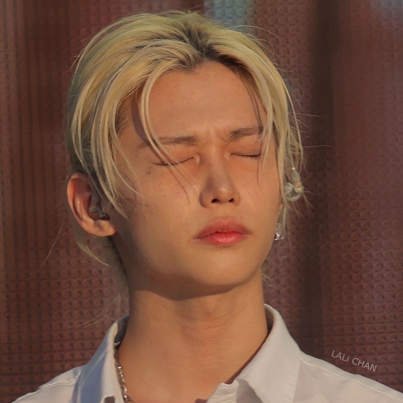 Recent activity shot of Felix (Stray Kids)