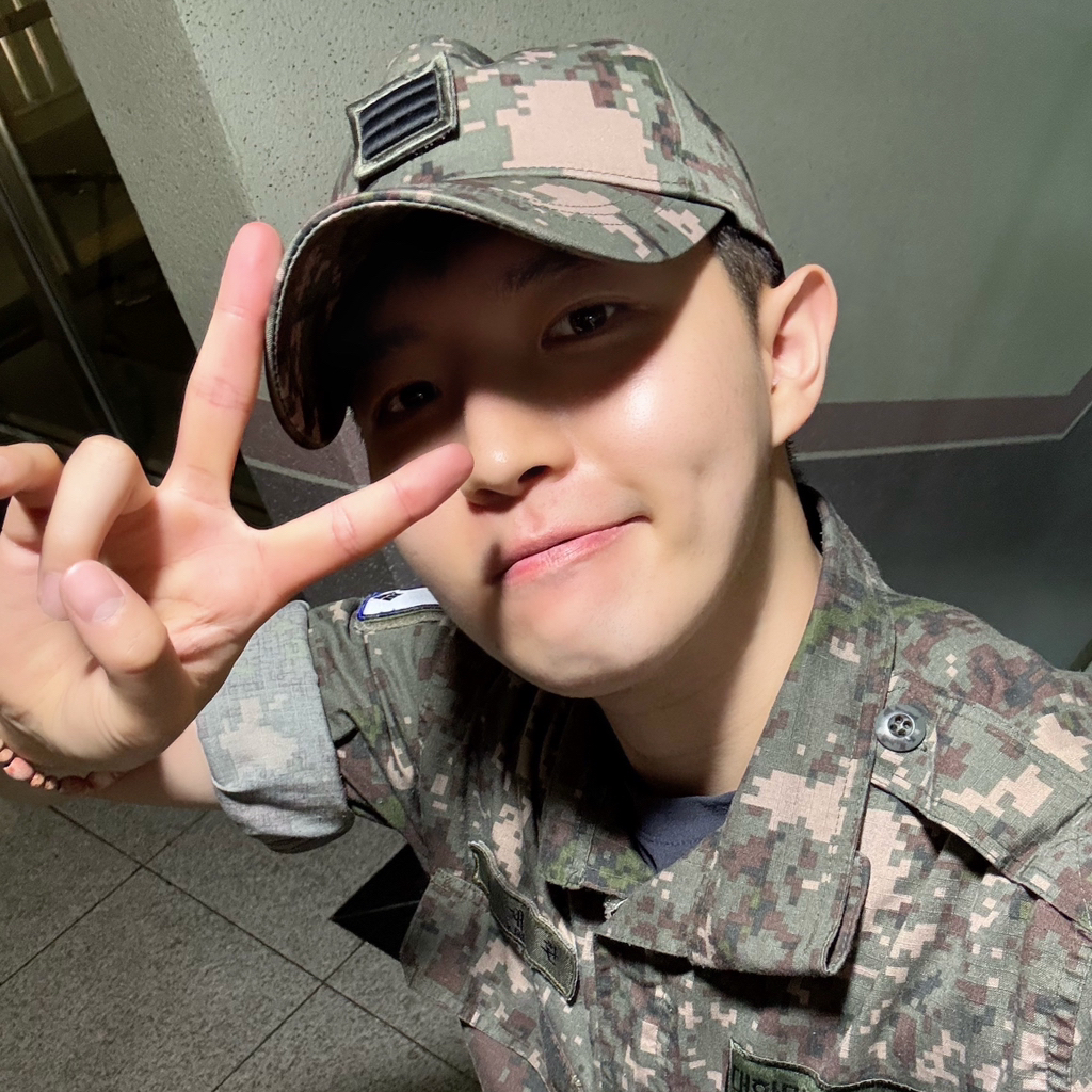 Recent activity shot of Kim Jaehwan