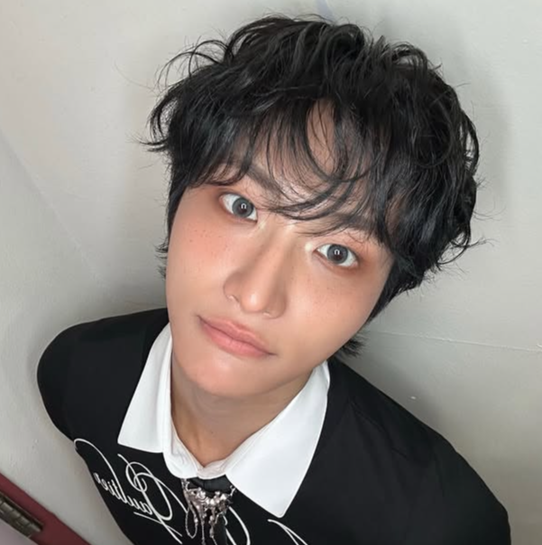 Recent activity shot of Seonghwa (ATEEZ)