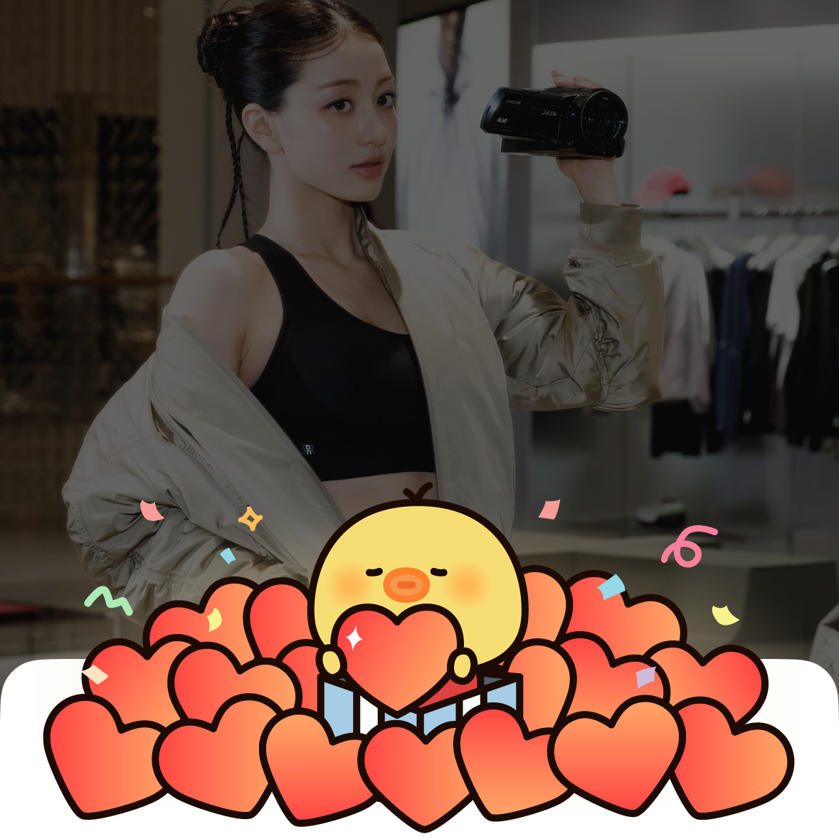 지효 (TWICE) 팬이 찍은 순간