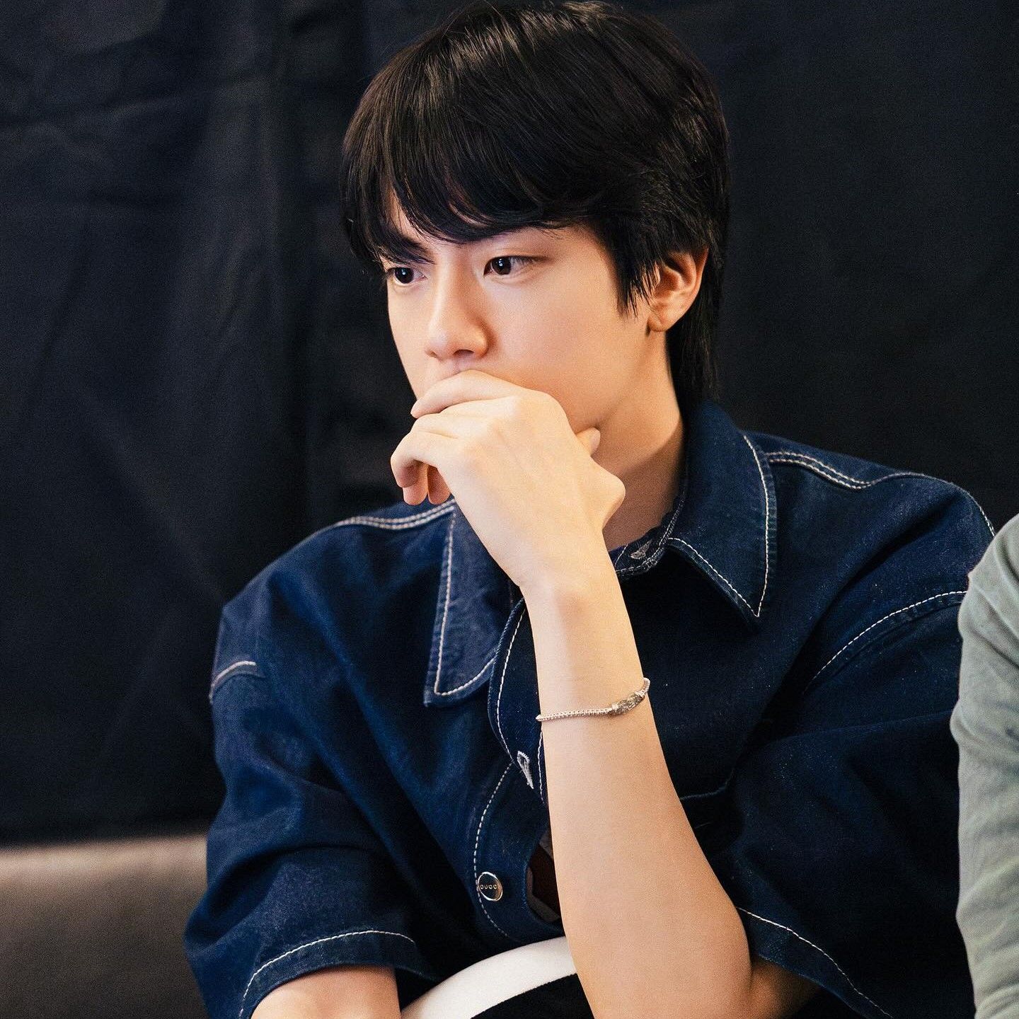 A moment captured by Jin (BTS)'s fan