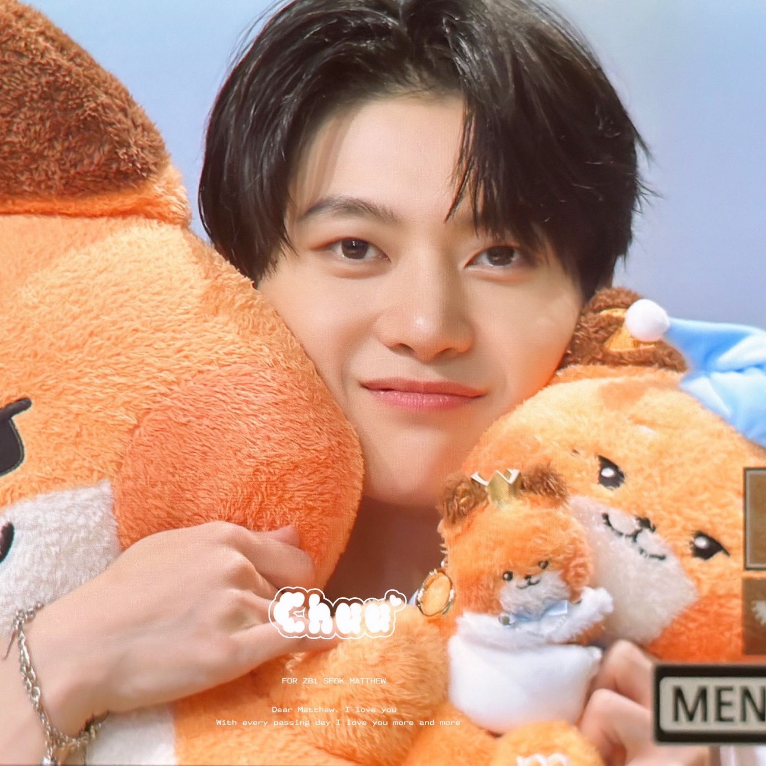 Behind-the-scenes cut of Seok Matthew (ZEROBASEONE)