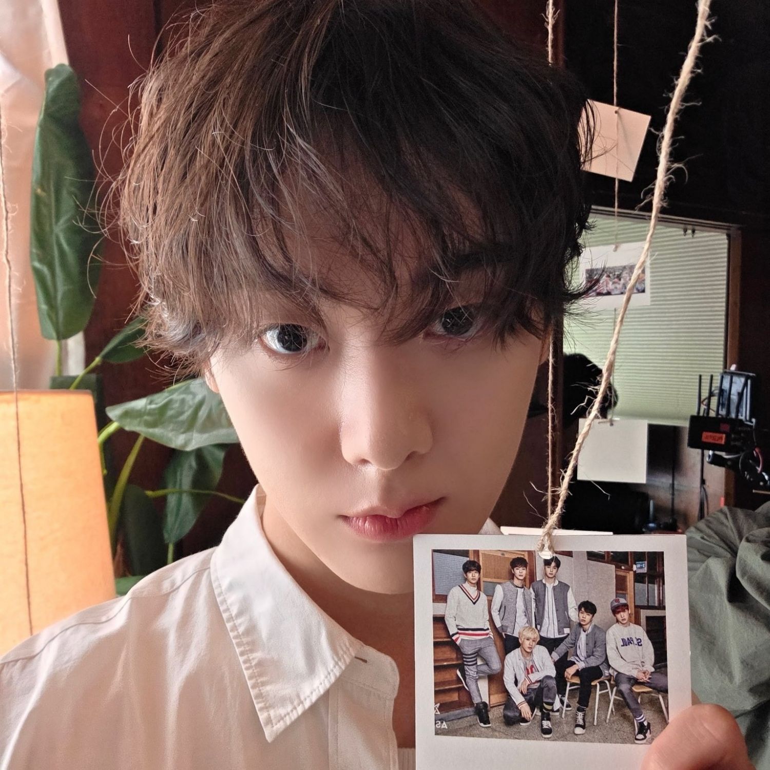 A moment captured by Sanha (ASTRO)'s fan