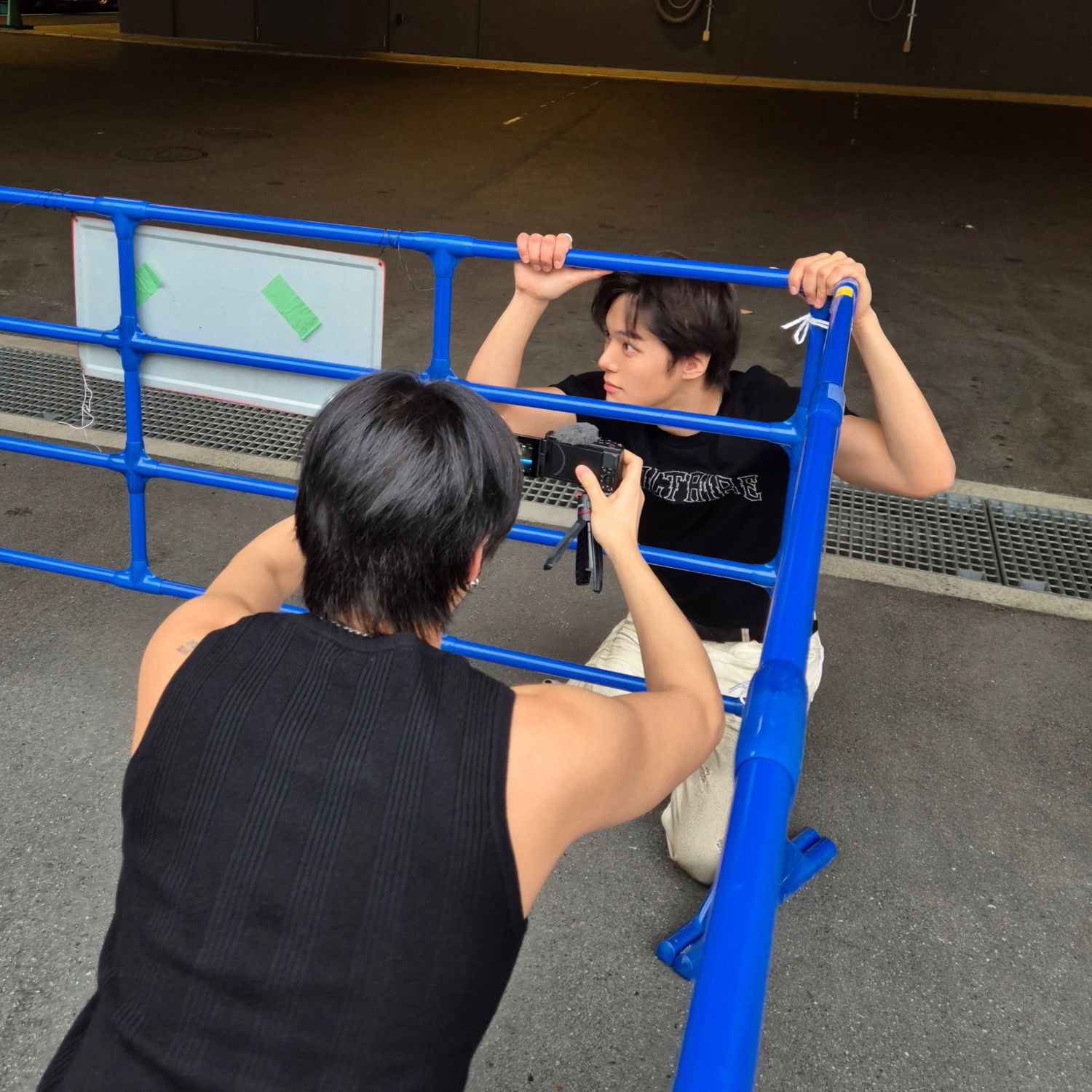 Momen yang diabadikan oleh penggemar MONSTA X